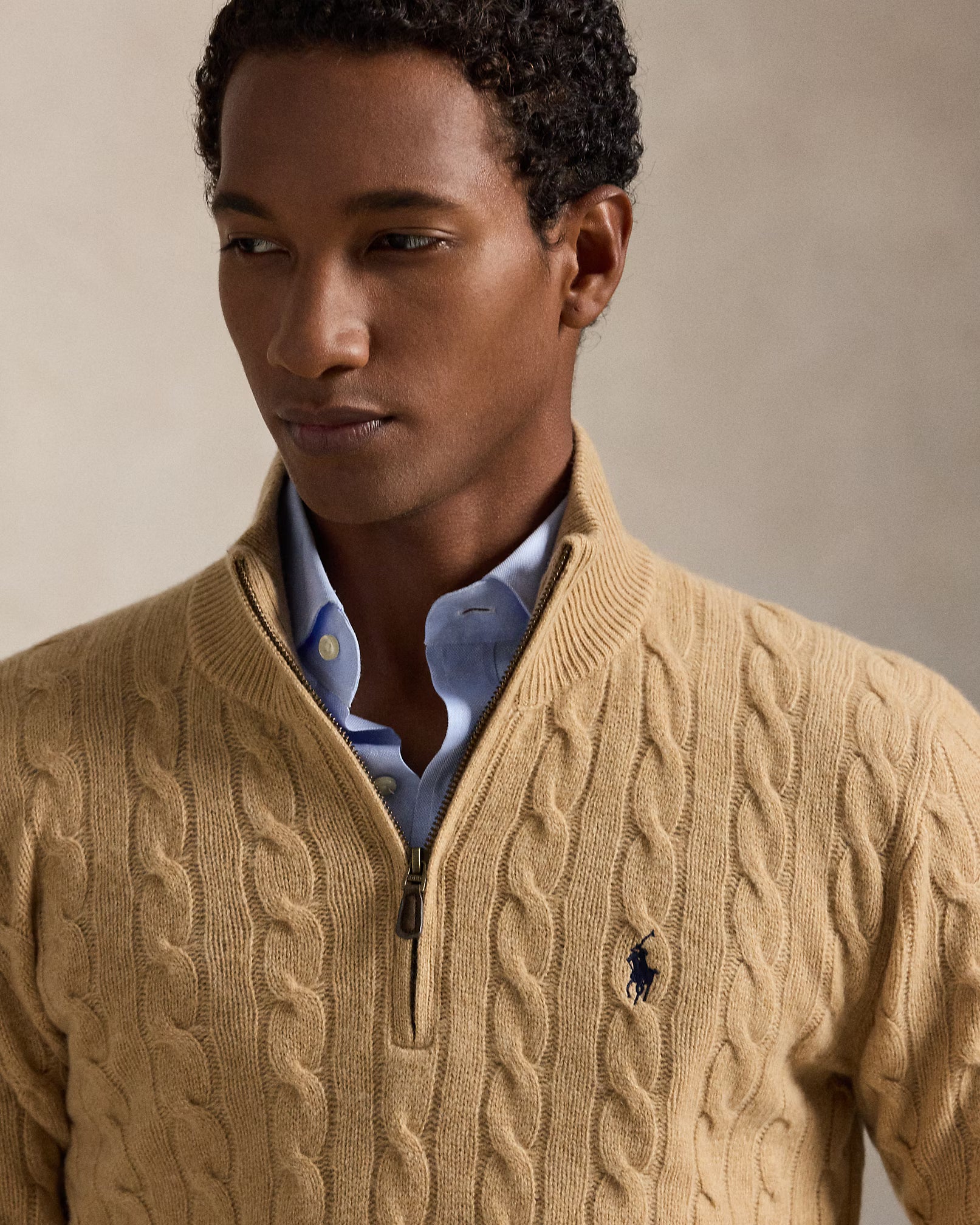 Witkaé™ | Sweter „Wojciech” z wełny i kaszmiru (splot warkoczowy)