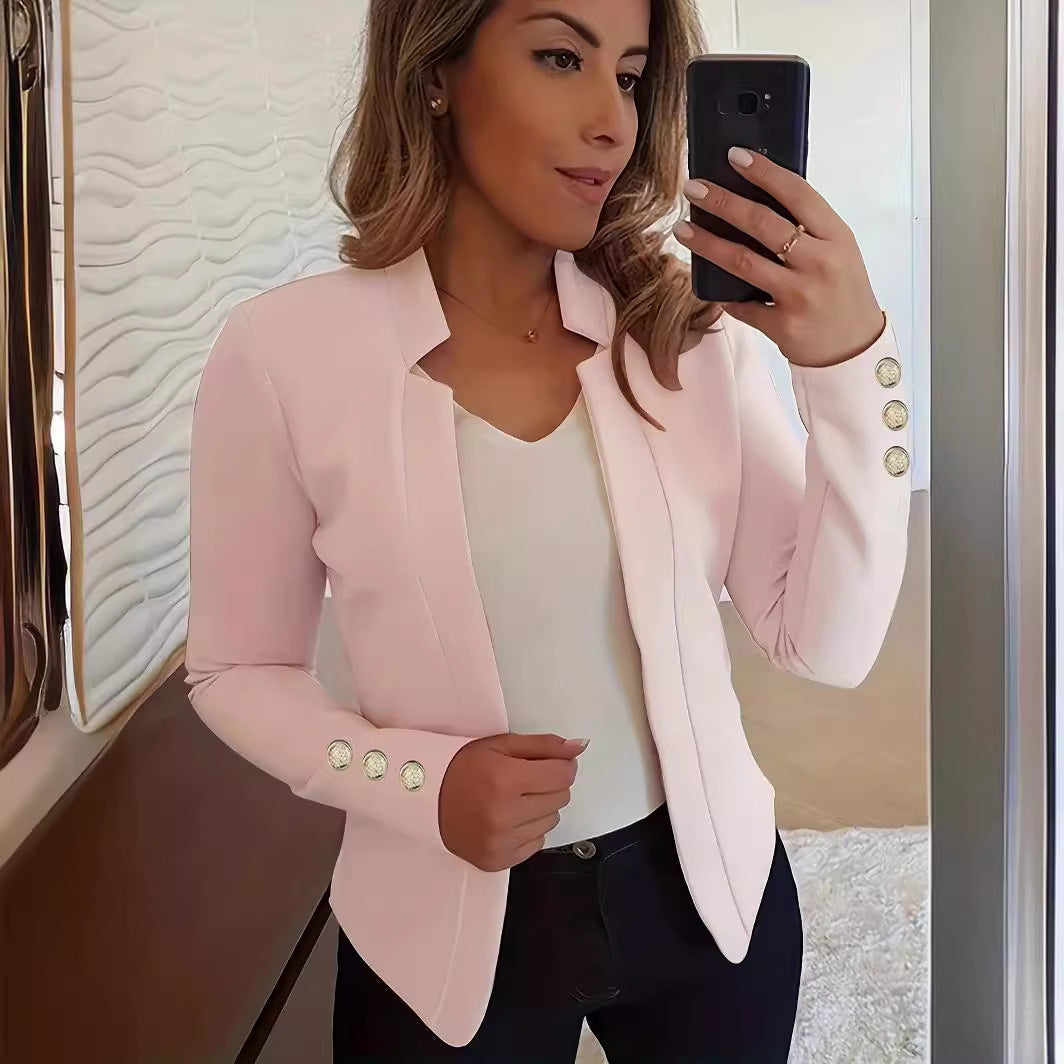 Wójcik™ | Marynarka z detalami z guzików