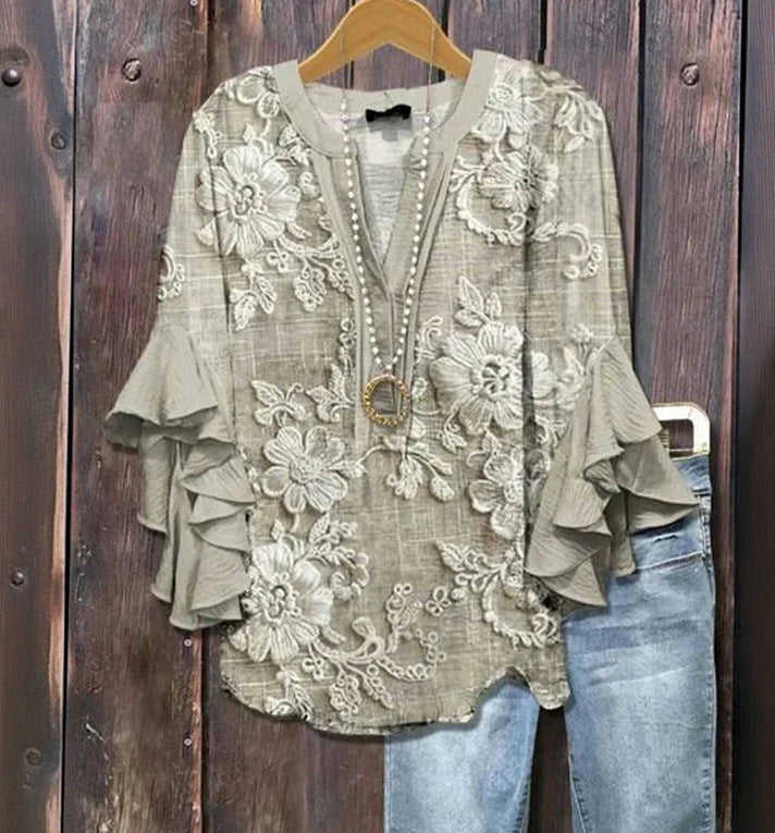 Wójcik™ | Swobodna Bluzka W Paski