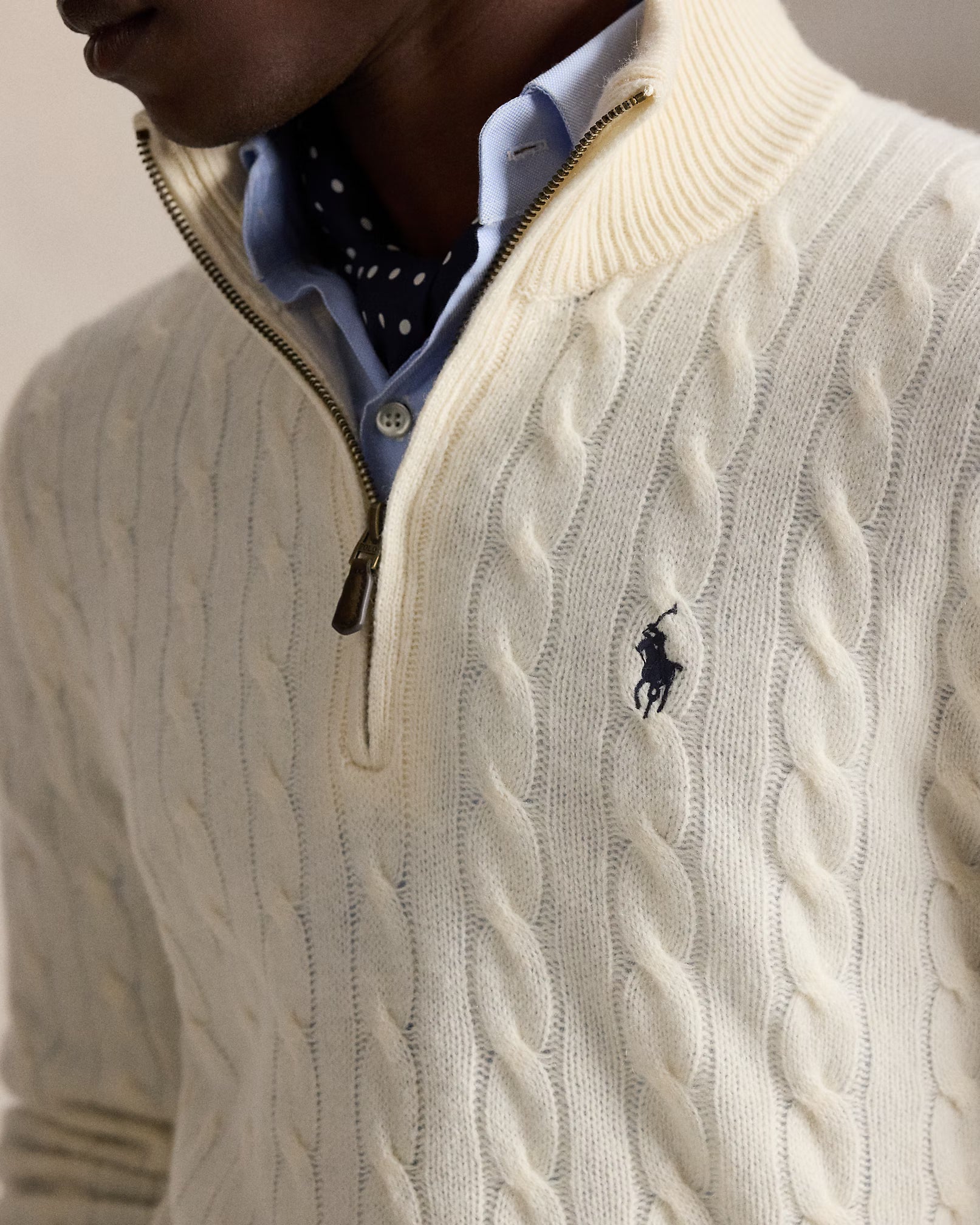 Witkaé™ | Sweter „Wojciech” z wełny i kaszmiru (splot warkoczowy)