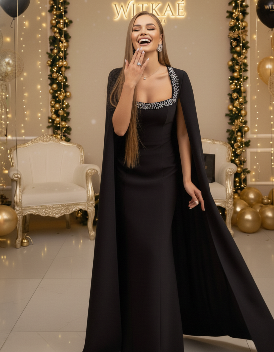 Witkaé | Wpleciona Sukienka Maxi Zora